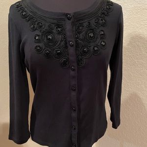 rafaella Cardigan, black size Small